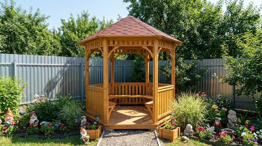 Шестигранная беседка СОТА