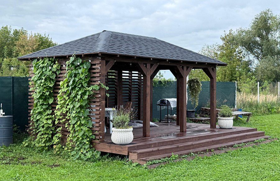 Прямоугольная беседка АНКОНА