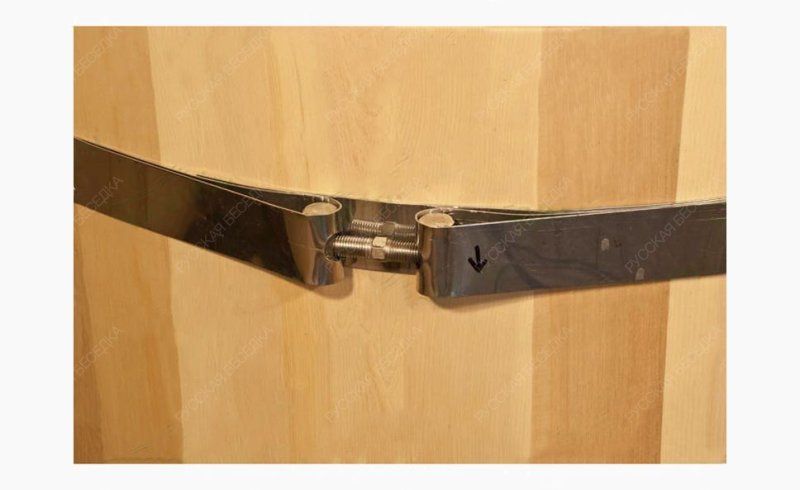 Купель овальная из кедра h120 / 78*120 / 4 см