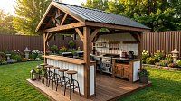 Летняя кухня Скова