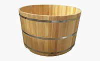 Купель круглая из кедра д200 NK416 2х2х1.2