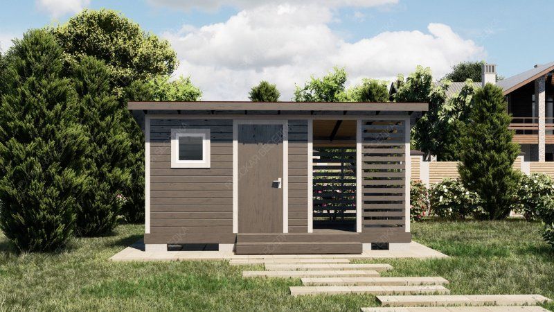 Бытовка деревянная Буково