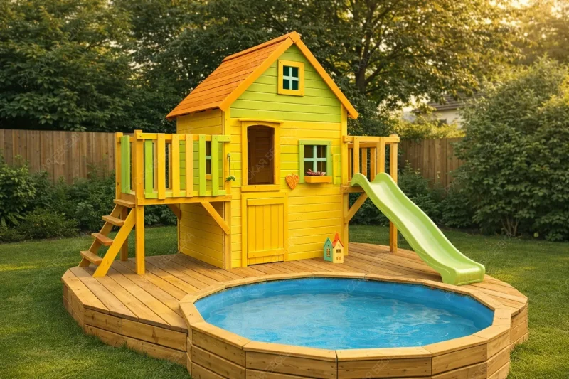 Детский игровой комплекс Лайм