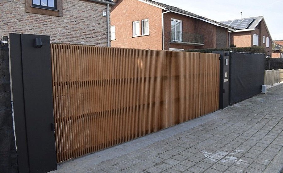 Забор №4 - штакетник узкий