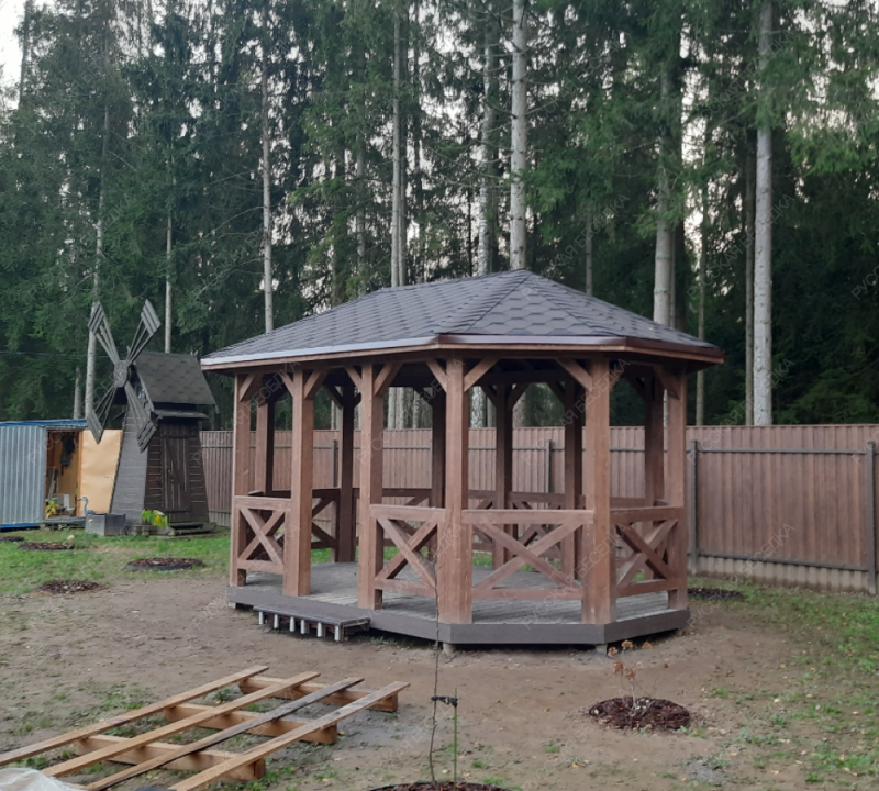 Овальная беседка ВЕЛЛА