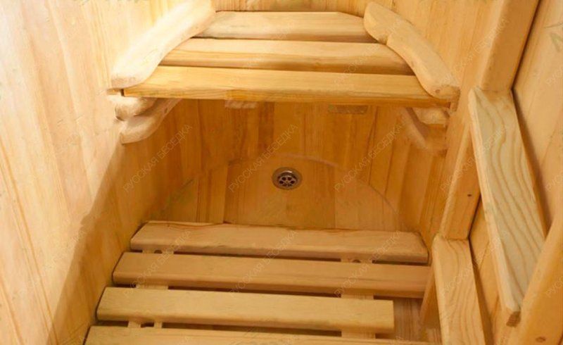 Купель овальная из кедра h120 / 78*120 / 4 см