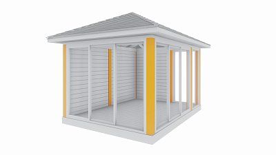 Стойки беседки