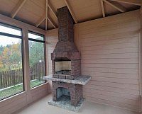 Печь № 6 — Печь с мраморной крошкой