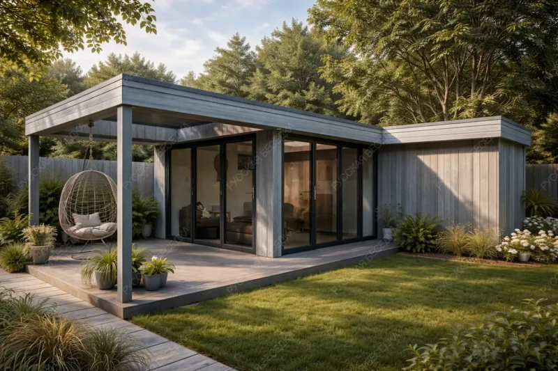 Угловая беседка Исландия