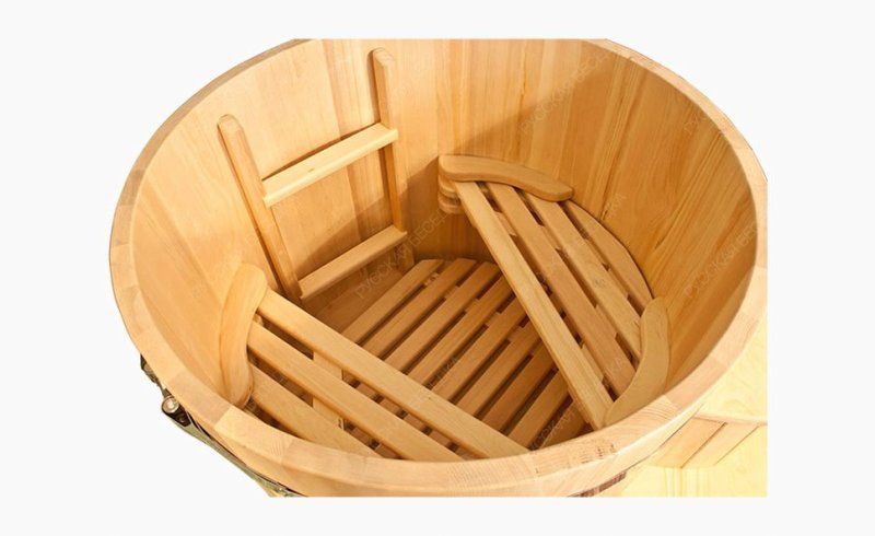 Купель круглая из кедра д200 NK416 2х2х1.2