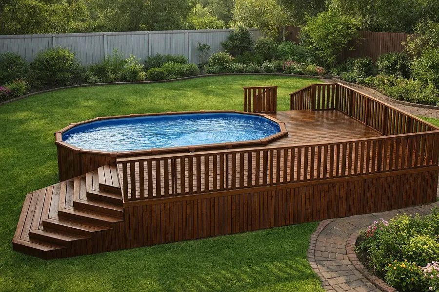 Терраса для бассейна Плэжа