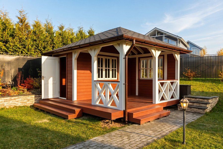 Летняя кухня ПРОВАНС 4,45х5