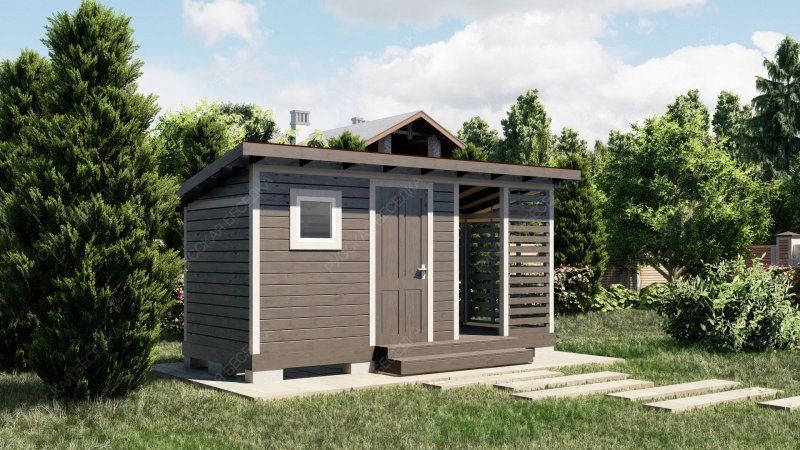 Бытовка деревянная Буково